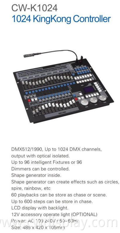 King Kong 1024 DMX Controller